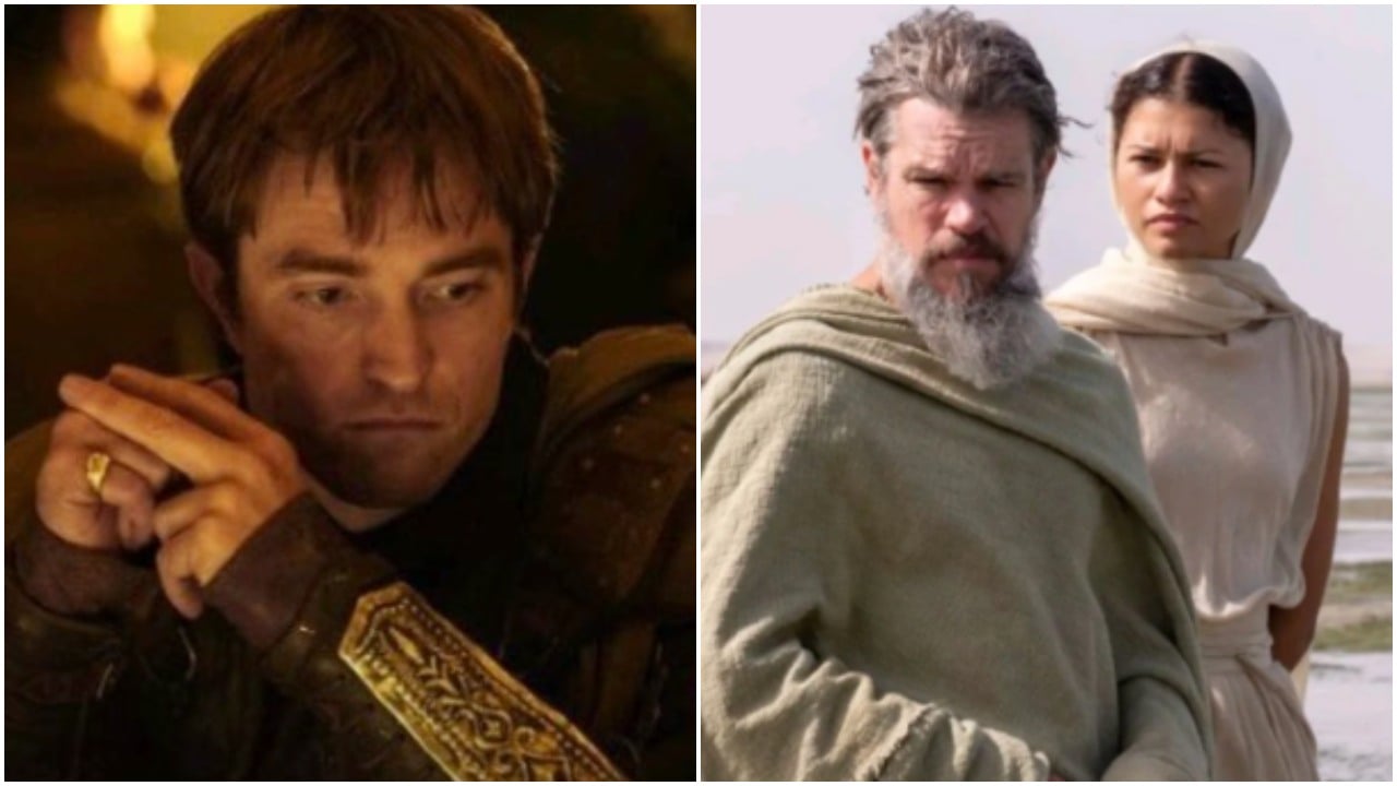 l odissea robert pattinson zendaya e john leguizamo nelle nuove foto dal set