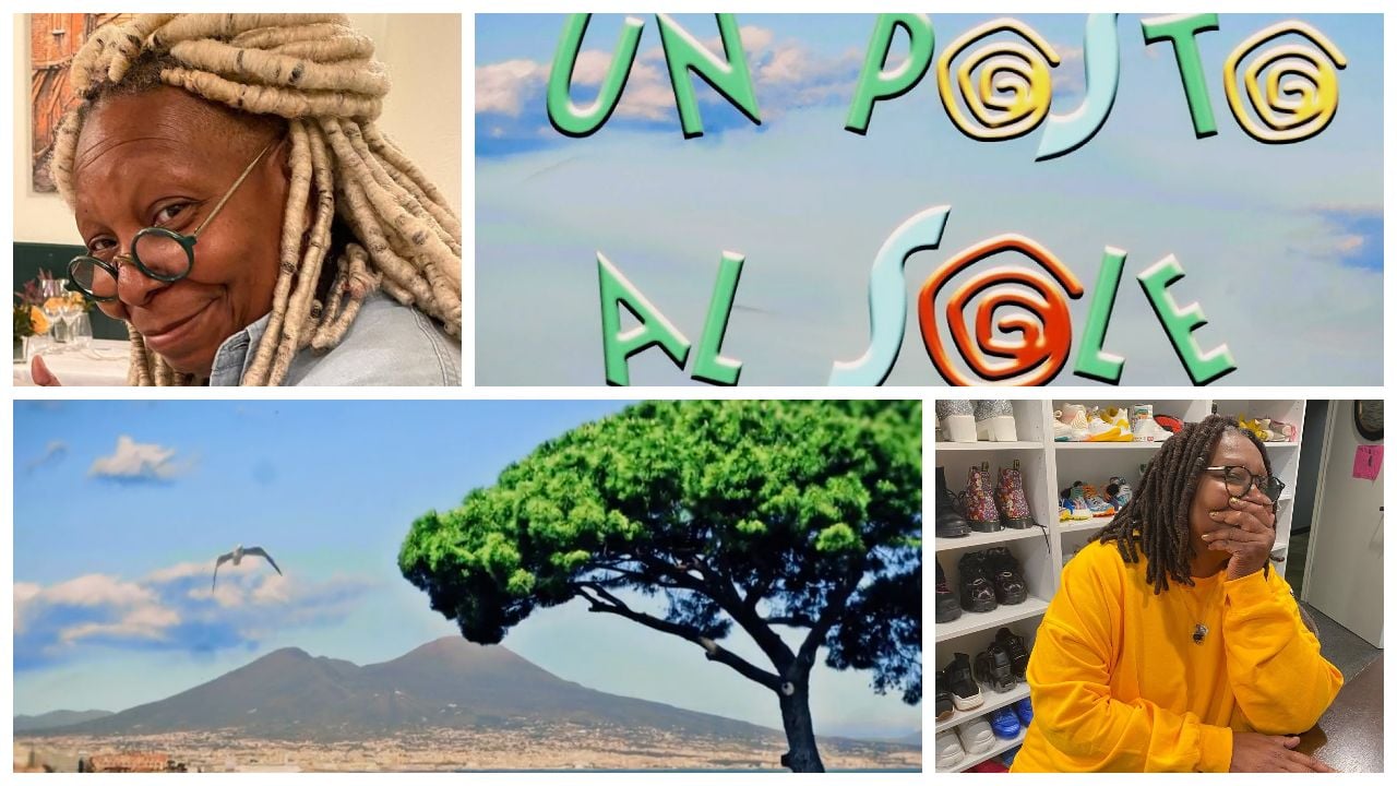 un posto al sole whoopi goldberg sul set della soap ecco quando arriveranno gli episodi con lei protagonista