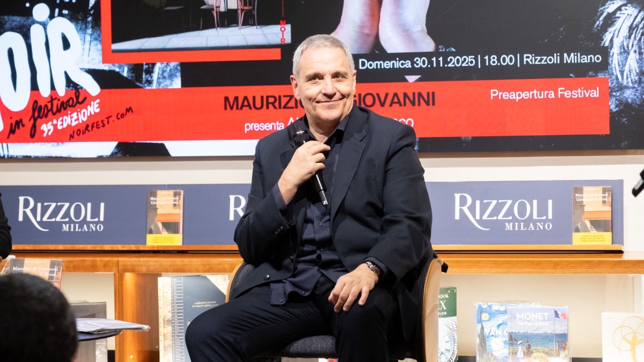 Maurizio De Giovanni al Noir in Festival con L