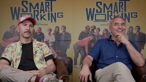 Smart Working: "Maurizio Nichetti un mio mito personale", dice Maccio Capatonda, protagonista del film di Svevo Moltrasio