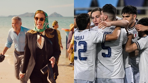 Ascolti TV mercoledì 3 giugno 2026: l'amichevole Lussemburgo - Italia e Ticket to Paradise i più visti