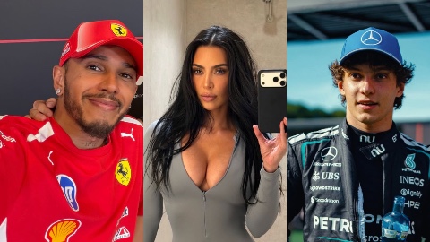 Hamilton vince a Barcellona e festeggia in videochiamata con Kim Kardashian che si è fatta perdonare da Kimi Antonelli