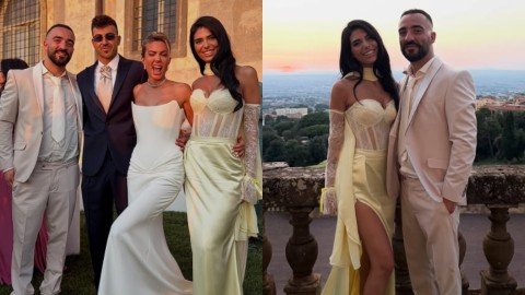 Grande Fratello Vip, nuovo amore per Federica Petagna: le FOTO al matrimonio di El Shaarawy