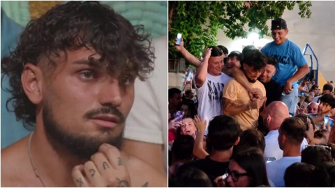 Temptation Island, Giovanni Grazioso accolto come una star a Misterbianco: folla di fan per il protagonista del reality