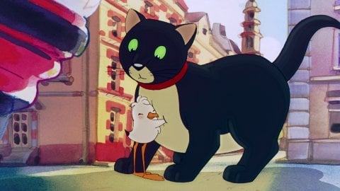 La gabbianella e il gatto restaurato da Infinity si presenta a Giffoni