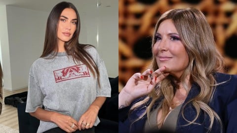 Melissa Satta dice di non seguirla, Selvaggia Lucarelli pubblica la chat privata e la sbugiarda