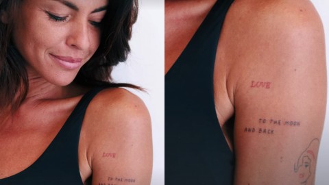 Temptation Island, l'ex di Filippo Bisciglia Pamela Camassa mostra il tatuaggio dedicato al nuovo compagno
