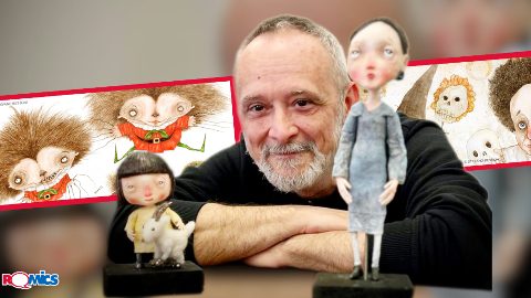 Romics 37 al via alla Fiera di Roma, il regista e illustratore Stefano Bessoni è Romics d'Oro alla carriera