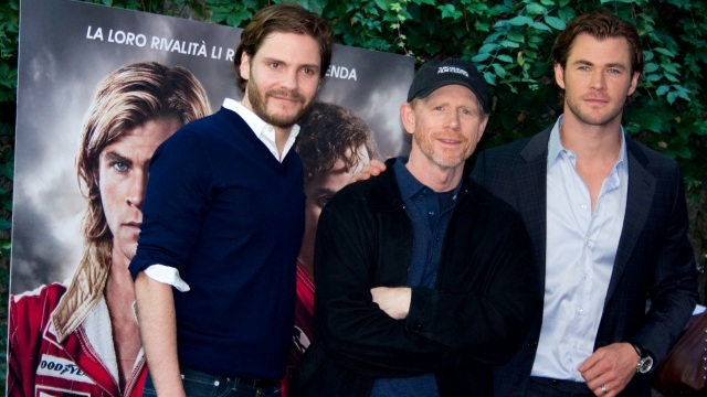 Ron Howard a Roma presenta Rush insieme al cast del film