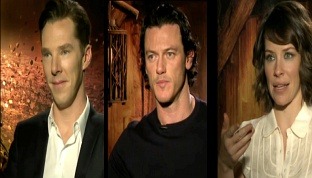 Lo Hobbit: video intervista a Benedict Cumberbatch, Luke Evans e Evangeline Lilly