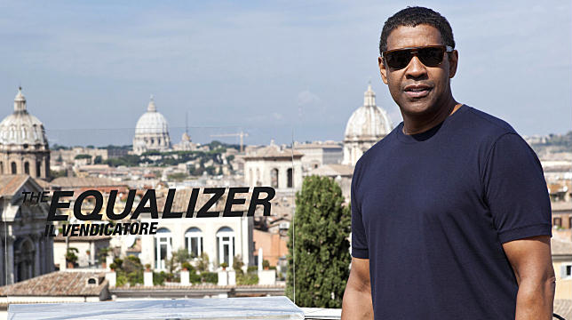 Denzel Washington a Roma presenta il thriller The Equalizer