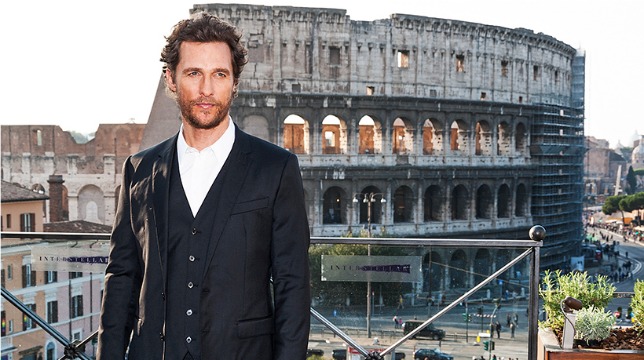 Matthew McConaughey, a Roma, ci racconta Interstellar