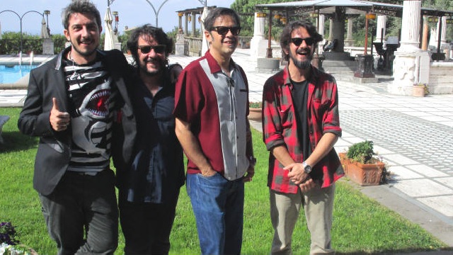 Natale col Boss: sul set del film con Lillo, Greg, Paolo Ruffini e Francesco Mandelli