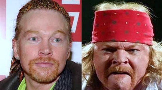 Axl Rose chiede a Google di rimuovere le sue foto.
