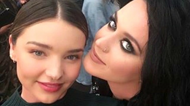 Katy Perry e Miranda Kerr: pace fatta con un selfie