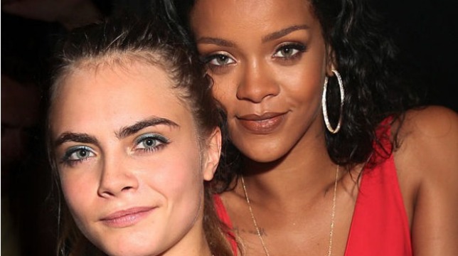 Rihanna e Cara Delevingne insieme ad Amsterdam