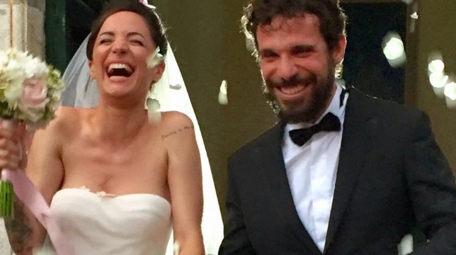 Francesco Montanari e Andrea Delogu si sono sposati