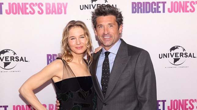 Patrick Dempsey difende Renée Zellweger