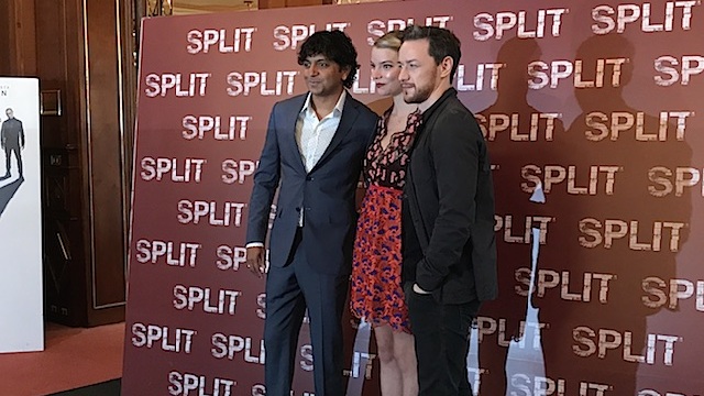 Split: James McAvoy e M. Night Shyamalan a Milano per presentare il film