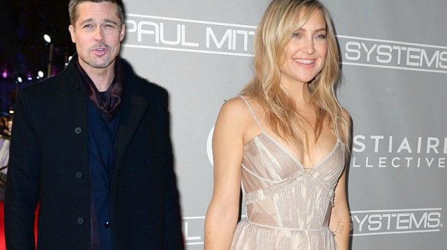 Il nuovo amore di Brad Pitt è Kate Hudson