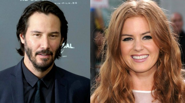 Keanu Reeves e Isla Fisher in The Starling