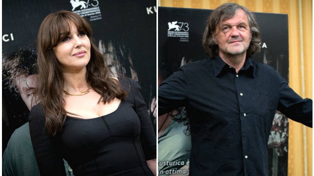 Monica Bellucci e Emir Kusturica oggi a Roma per presentare On The Milky Road