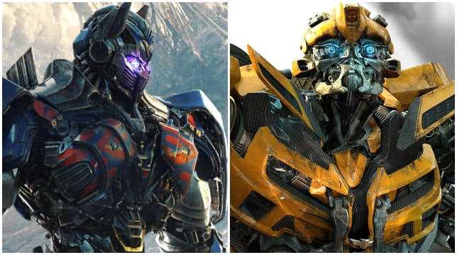 Transformers: la storia di Optimus Prime e Bumblebee
