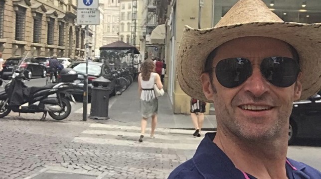 Hugh Jackman a Firenze: "Ciao a tutti!"