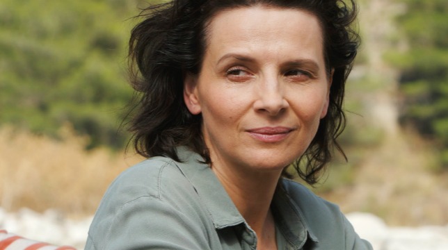 Juliette Binoche in E-Book di Olivier Assayas