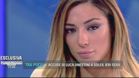 Grande Fratello Vip 2 Soleil Sorge Con Luca Onestini E Finita Non Sono Piu Innamorata