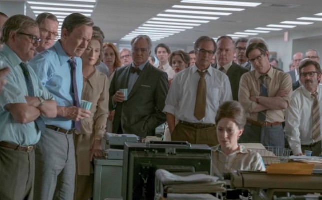 The Post: prima immagine del film di Steven Spielberg con Meryl Streep e Tom Hanks