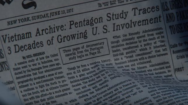 The Post: primo trailer per il nuovo film di Steven Spielberg sulla pubblicazione dei "Quaderni del Pentagono"
