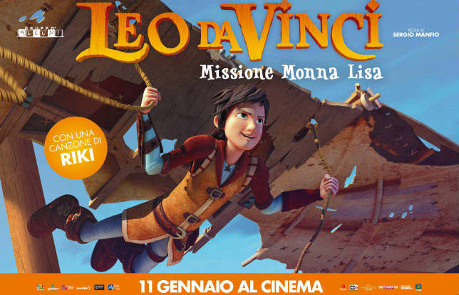 Leo Da Vinci - Missione Monna Lisa, in anteprima il poster ufficiale del film di animazione