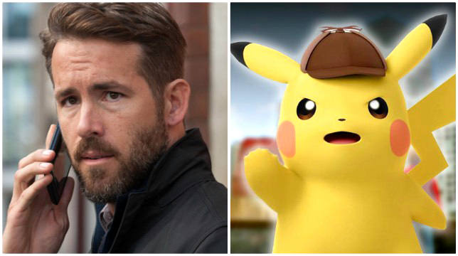 Ryan Reynolds tra i Pokemon: l'attore sarà Detective Pikachu nel film in live action