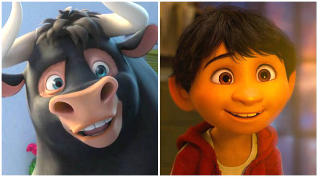 Film di animazione al cinema nel Natale 2017: Ferdinand e Coco