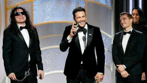Golden Globes 2018: James Franco, Tommy Wiseau e quel momento imbarazzante