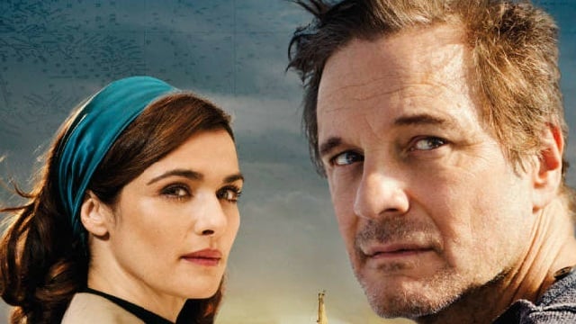 Il Mistero di Donald C: Colin Firth e Rachel Weisz nel poster italiano del film