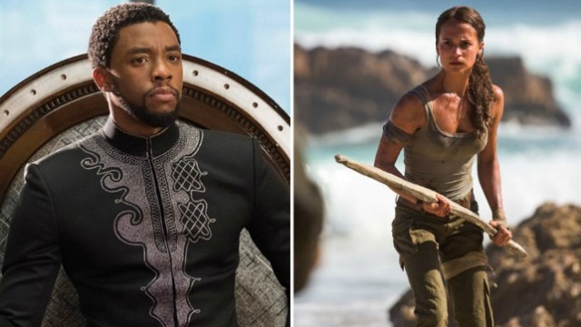 Per Black Panther quinto weekend in testa al botteghino USA, Tomb Raider guadagna più di 120 milioni in tutto il mondo