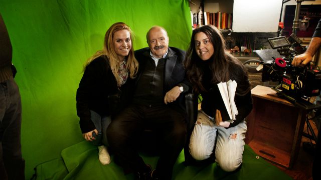 Primo ciak con Maurizio Costanzo per 3+1 giorni per innamorarsi con Marco Bonini e Miyriam Catania