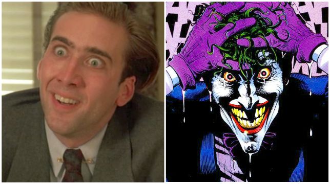 Nicolas Cage vorrebbe interpretare il Joker: ci sono speranze?