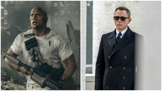 Daniel Craig e Dwayne Johnson in cima alla lista delle star del cinema con il salario più alto