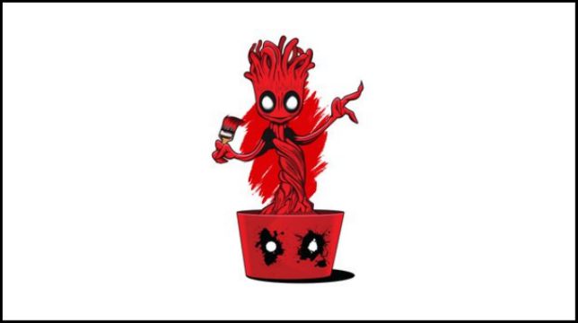 Deadpool 2, Baby Groot si congratula per il successo del film
