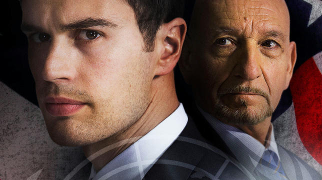 Giochi di potere: il poster italiano in esclusiva del thriller con Theo James e Ben Kingsley