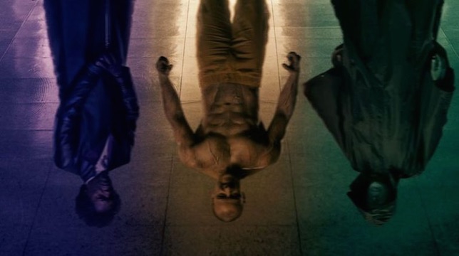 Il poster di Glass che collega Split e Unbreakable