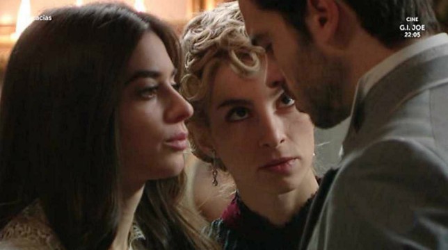 Una Vita Anticipazioni Spagnole: Fernando abusa di Teresa e picchia Cayetana
