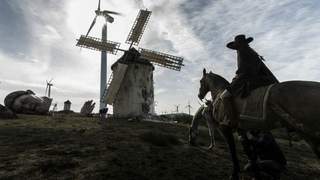 Terry Gilliam nei cinema romani per presentare L'uomo che uccise Don Chisciotte