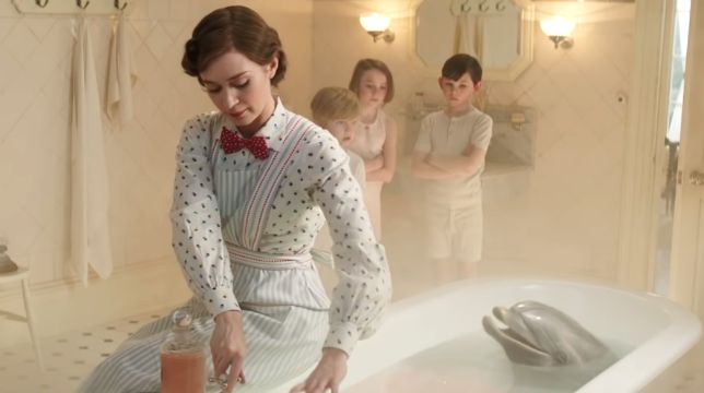 Il ritorno di Mary Poppins, un nuovo trailer con un delfino e Meryl Streep