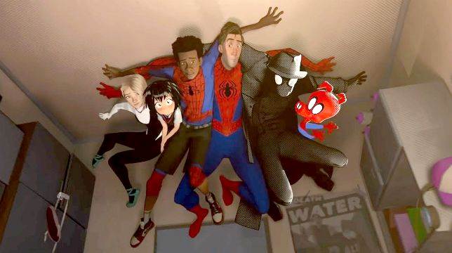 Spider-Man: Un nuovo universo, una clip esclusiva ci mostra tutti gli Spider-Man coinvolti!