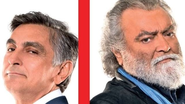 Compromessi sposi: il poster in esclusiva della commedia con Diego Abatantuono e Vincenzo Salemme