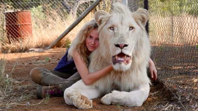 Sul set con Mia e il Leone Bianco: video in anteprima